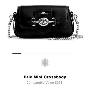 NWT COACH BRIE MINI CROSSBODY
